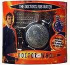 DOCTOR WHO 10TH DR ELECTRONIC FOB POCKET WATCH WITH LIGHT AND SOUND 
