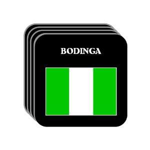  Nigeria   BODINGA Set of 4 Mini Mousepad Coasters 