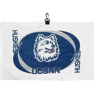  Connecticut Huskies NCAA Printed Hemmed Towel Sports 