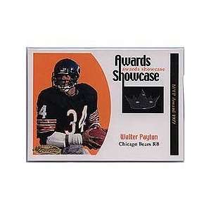 Walter Payton 2001 Fleer Showcase Awards Showcase 