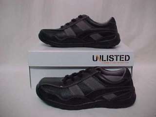 UNLISTED Get A Grip $39 black and taupe shoe boys 2 M  