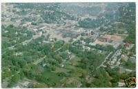LAWRENCEBURG TN Close Aerial View postcard  