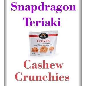 Teriyaki Cashew Crunchies By Snapdragon   3 Packs  Grocery 