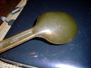 Vintage Robinson Knife Co Ultratemp Amber Serving Spoon  