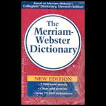 Merriam Websters Dictionary 04 Edition, Merriam Webster Publishing 