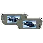 New NS 942 Gray Pair 7.8 TFT Sun Visor Left & Right Side Monitor 