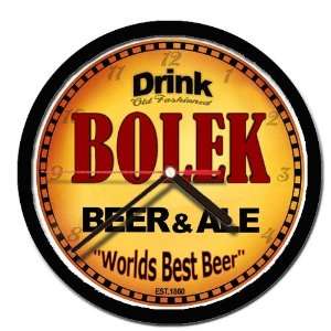  BOLEK beer and ale cerveza wall clock 