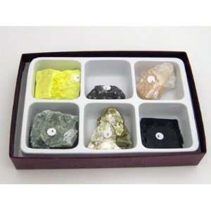 Tenacity Mineral Properties Collection 6 Piece Rock Kit  