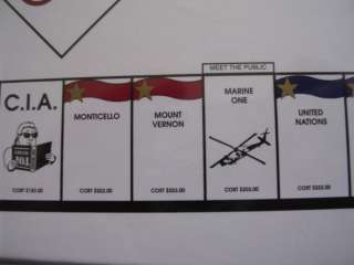 CLINTONOPOLY MONOPOLY GAME HILLARY BILL CLINTON NEW  
