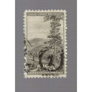  United States (1) 10 Cent Great Smoky Mountains Stamp 