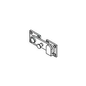  Bommer 15001 626 Throw Latch and Keeper Satin Chrome
