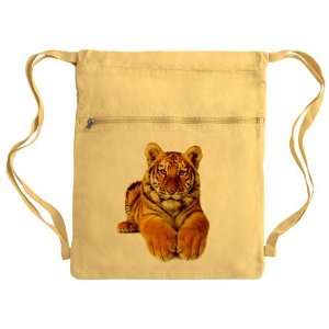  Messenger Bag Sack Pack Yellow Bengal Tiger Youth 