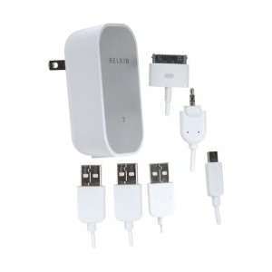  White Dual USB AC Charging Kit  Players & Accessories