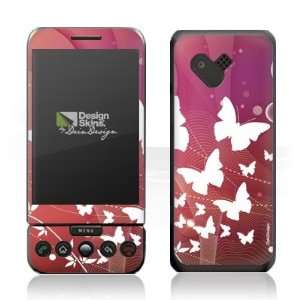  Design Skins for Telekom G 1   Rainbow Butterfly Design 