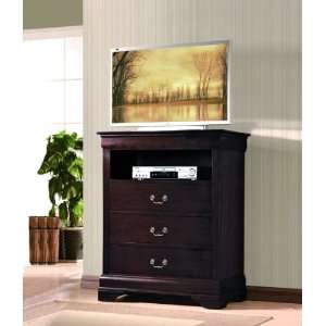    Louis Philip Media Chest By Crownmark Furniture