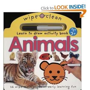  Wipe Clean Animals (Wipe Clean Learn to Draw Activity 