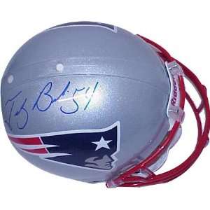 Tedy Bruschi New England Patriots Autographed Pro Line Helmet