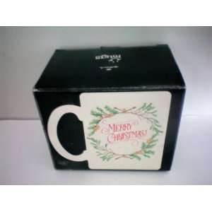   Christmas Mug Featuring Santa Claus w/ Bag of Toys 