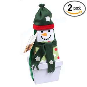 Too Good Gourmet Snowman Cookie Tower with 10 Ounce Chocolate Chip, 4 