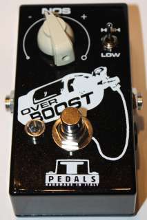 PEDALS OVERBOOST BOOSTER PEDAL HAND MADE IN ITALY  
