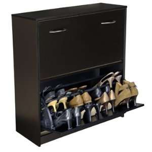   Double Shoe Cabinet 4230 Black Venture Horizon