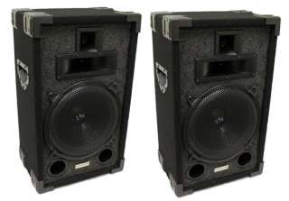   VAS310P 1200 Watt 3 Way 10 DJ Passive Loud Speaker System NEW  