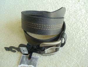 NWT Converse One Star Black Leather Belt Size L  