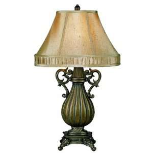   Table Lamps RTL 7868 1 Lt Table Lamp Antique Wood