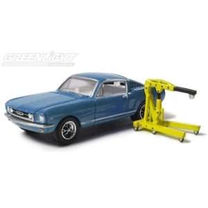  1965 Ford Mustang Fastback w/accessory 1/64 Light Blue 