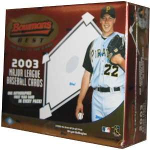  2003 Bowmans Best Baseball HOBBY Box   10P5C Sports 