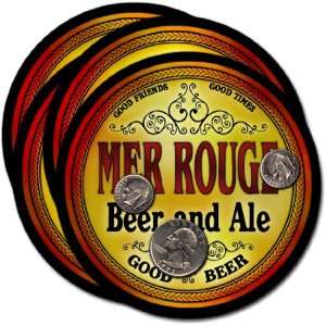  Mer Rouge, LA Beer & Ale Coasters   4pk 