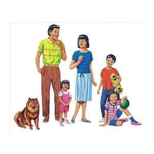  Asian Family   Pre Cut Flannelboard Figures Toys & Games