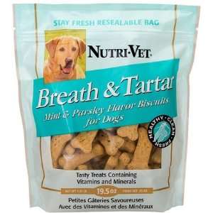 Breath & Tarter Biscuit   Mint & Parsley   19.5 oz (Quantity of 6)