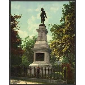   Photochrom Reprint of Andre Monument, Tarrytown, N.Y.