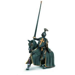  Schleich Black Knight on Horse Toys & Games