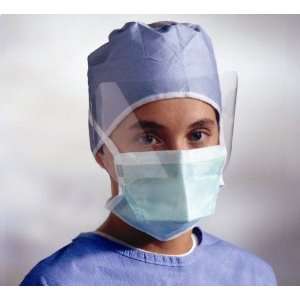  Chamber Style Surgical Face Mask with Eyeshield Qty 100 