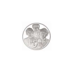  THE BEATLES RARE COMMEMORATIVE PROOF COIN 