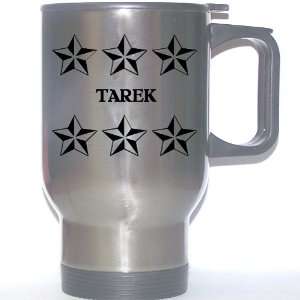  Personal Name Gift   TAREK Stainless Steel Mug (black 