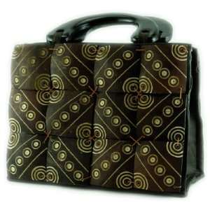  Coconut Purse Engraved Tapa Design