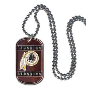  NFL Washington Redskins Dog Tag Necklace Sports 