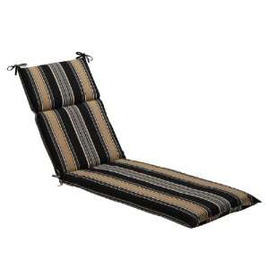   and Tan Stripe Outdoor Chaise Lounge Cushion Patio, Lawn & Garden