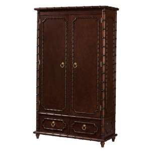  Tangiers Armoire in Scorched Bamboo by Lilly Pulitzer 