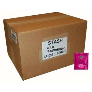 Stash Tea Company Wild Raspberry Herbal Tea, 8.58 Pound Bags  
