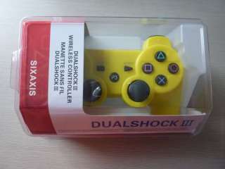   Sixaxis Dual Shock III Bluetooth Game Controller For PS3 11 colors