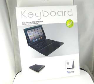   Case & Bluetooth Wireless Keyboard for iPad iPad 2 Black KB3  