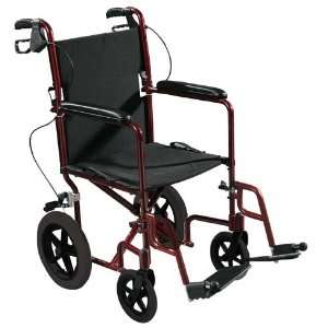   Transport Wheelchair with Hand Brakes