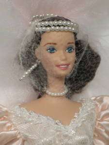 1996 BLUSHING ORCHID BRIDE Barbie PORCELAIN   NRFB  