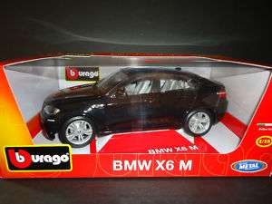Bburago BMW X6 M Black 1/18  