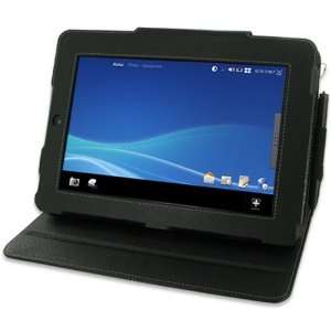   Black Leather Case for Fujitsu STYLISTIC Q550 Slate PC Electronics