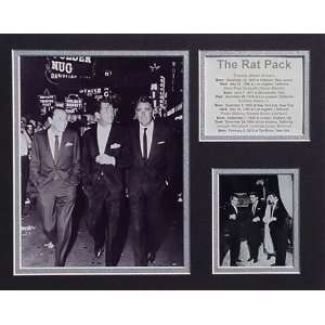  The Rat Pack Picture Plaque Framed
